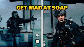 Ghost And Graves Get Mad At Soap! | Small Reference To MW3 OG | MW2 2022 screenshot 3