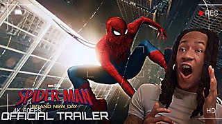 SPIDER-MAN: BRAND NEW DAY OFFICIAL TRAILER REACTION!!!🕸️🕷️🥷