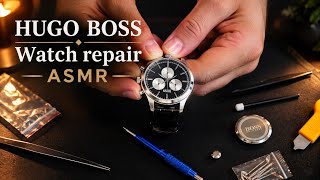 Watch repair ASMR - Hugo Boss