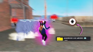 ANDROID HS MICRO 🌚 AIMBOT NO RECOIL FREE FIRE ANTIBAN HEADSHOT CONFIG FILE 🔥