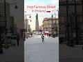 Very Popular Street in Poland 🇵🇱 *Piotrkowska Street Lodz City* #piotrkowska #lodz #poland