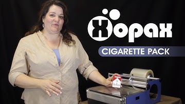 Wrap a Cigarette pack with Xopax Overwrapping Machine