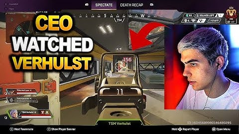 TSM Verhulst carries Imperialhal in predator lobby.. CEO watching verhulst !!