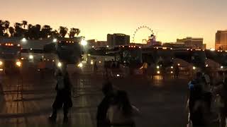 Electric Daisy Carnival 2026 weekend in Las Vegas: Stocking up on water and boarding a shuttle bus