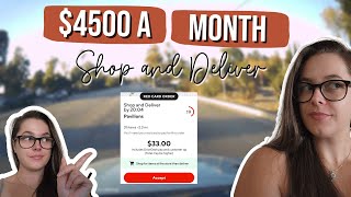 Make $4500 in a month with Doordash - Shop and Deliver Edition (Day 4)