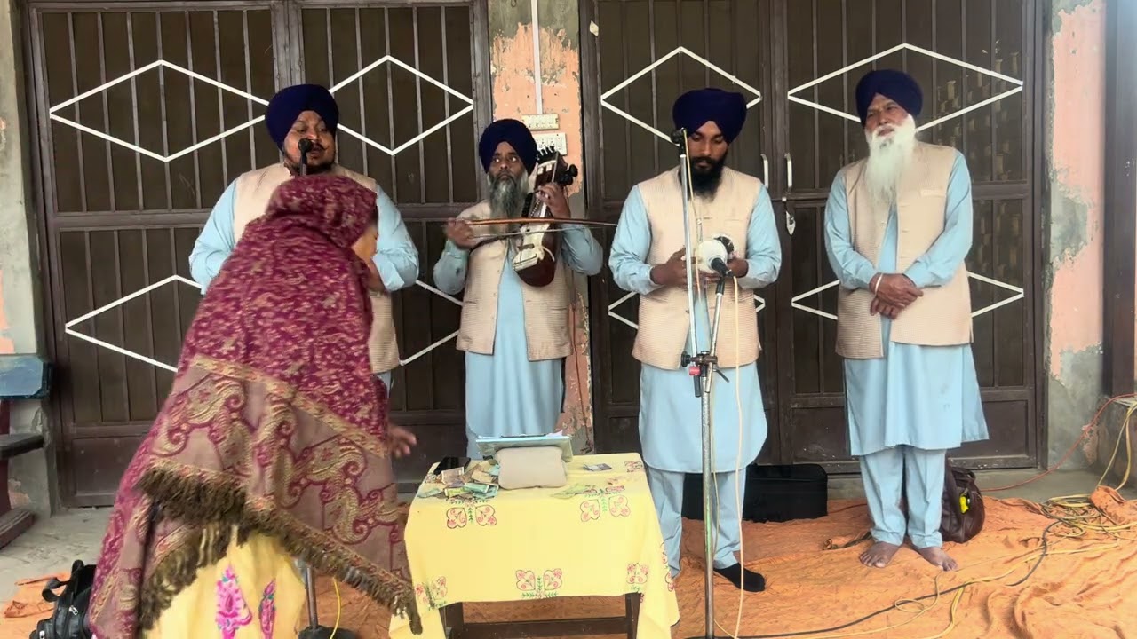 Dhadi Jatha Giani Tarlochan Singh Bhumaddi Nagar kirtan Baba Bawna Ji Pind Khandoor….