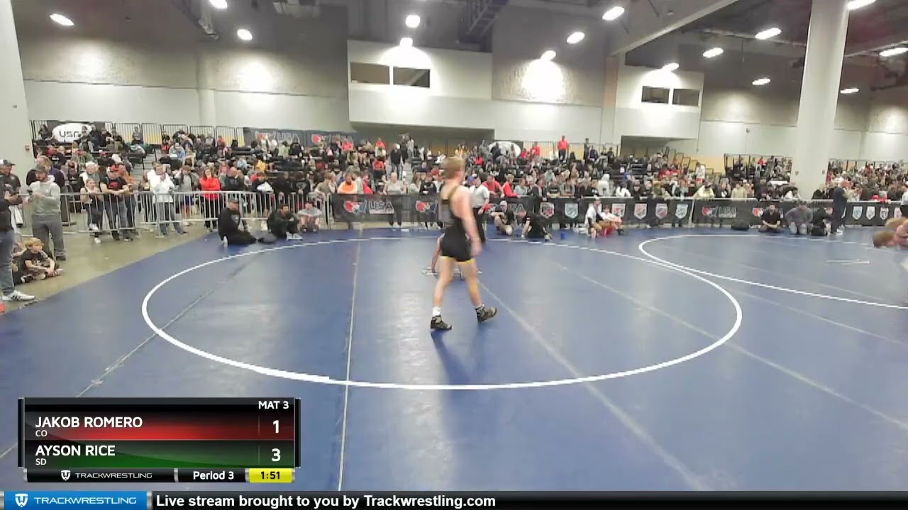 138 Lbs 3rd Place Match - Jakob Romero, CO Vs Ayson Rice, SD Ab64