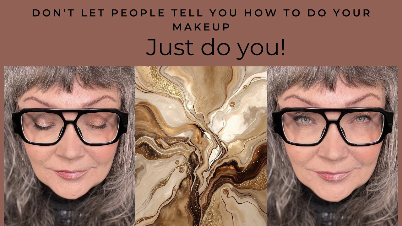 Don´t let people tell you how to do your makeup - just do you!