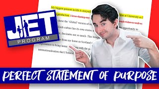 The Perfect JET PROGRAM PERSONAL STATEMENT: Applying My JET Program Advice & Tips