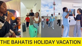 The Bahatis Enjoying Their Holiday Vacation Mueni Bahati Malaika Bahati Heaven Diana Bahati