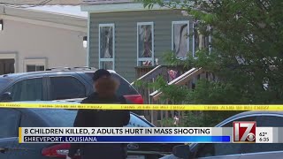 8 children ages 1 to 14 killed in Louisiana shooting