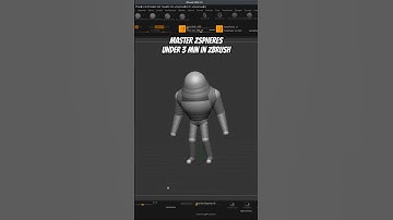 zSpheres in zBrush Tutorial. Master zSpheres under 3 minutes 💪🔥