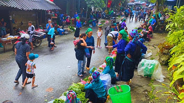 Đơn Sơ Mộc Mạc Chợ Phiên Nấm Dẩn Huyện Xín Mần, Hà Giang.