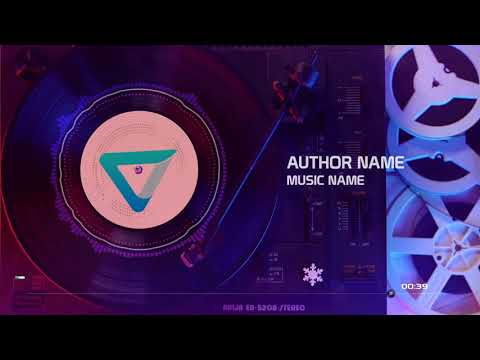 Turntable - Audio Visualizer Music Video Templates