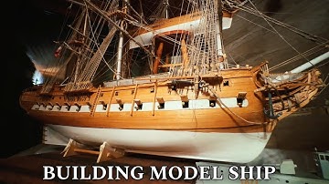 How to Building Ship Model,  Part 25 - SMS Saida 1/65