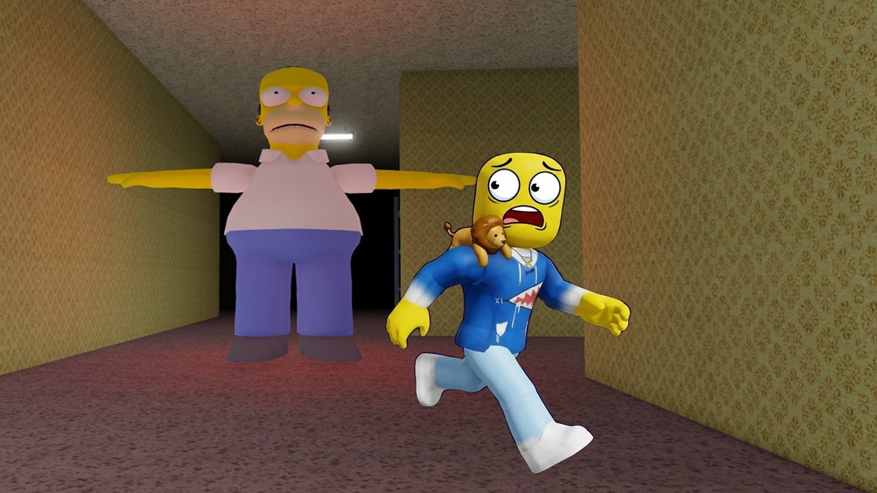 S'ECHAPPER DE HOMER SIMSPON DANS ROBLOX