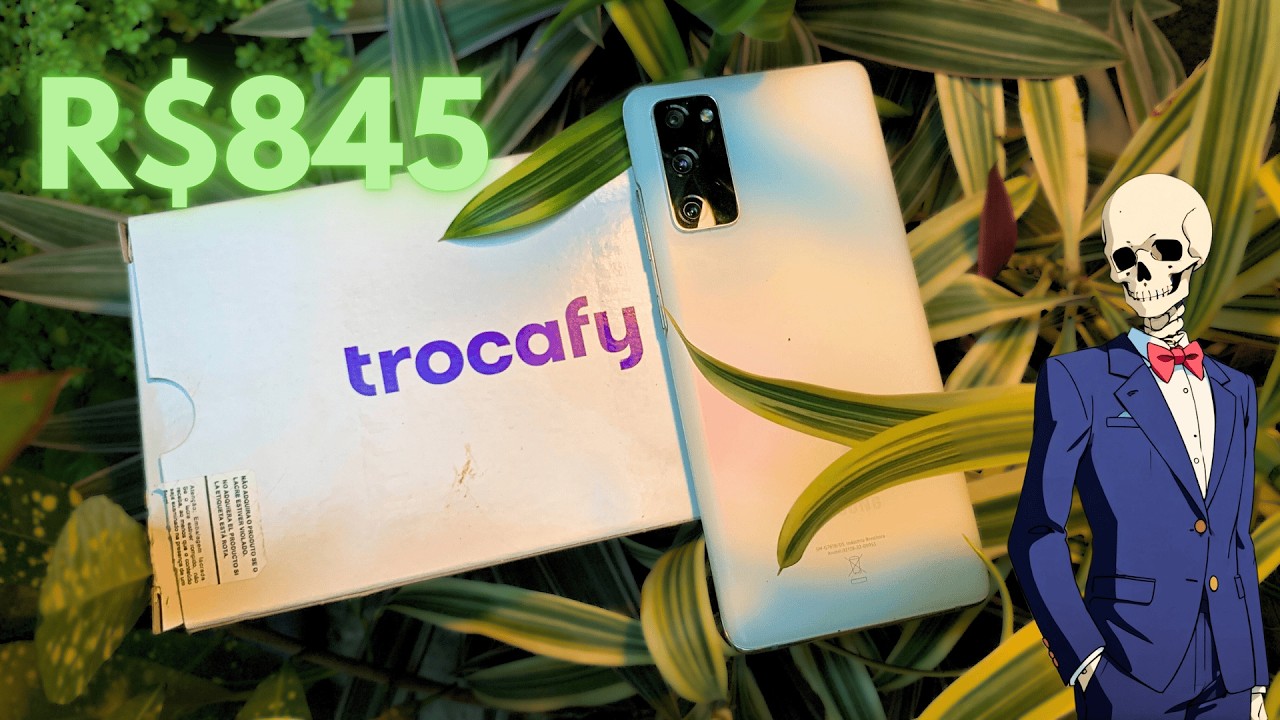 COMPREI UM S20 FE 5G SNAPDRAGON POR R$845 NO TROCAFY