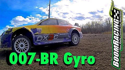 RC CWR HPI WR8 and BoomRacing 007-BR Gyro setup