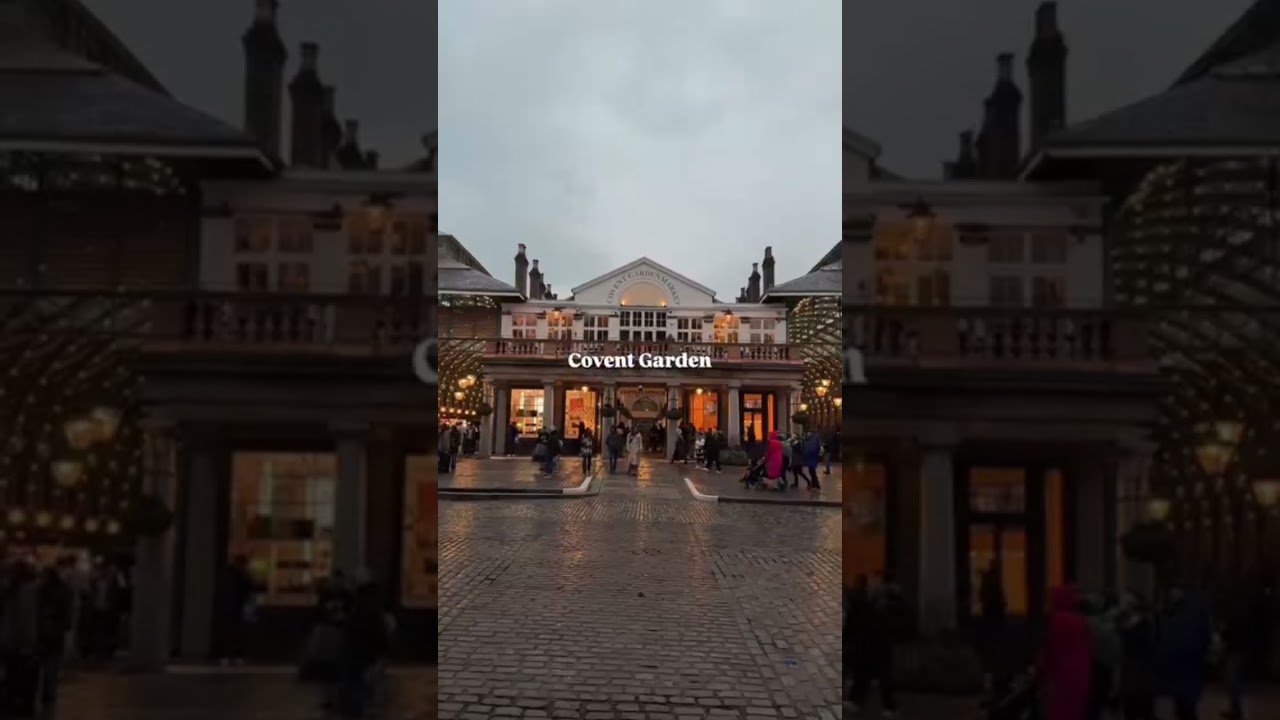 Covent Garden, London 🇬🇧✨ | Hidden Charm in the Heart of the City 