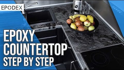 How to Create an Epoxy Resin Countertop Like a Pro with Epodex