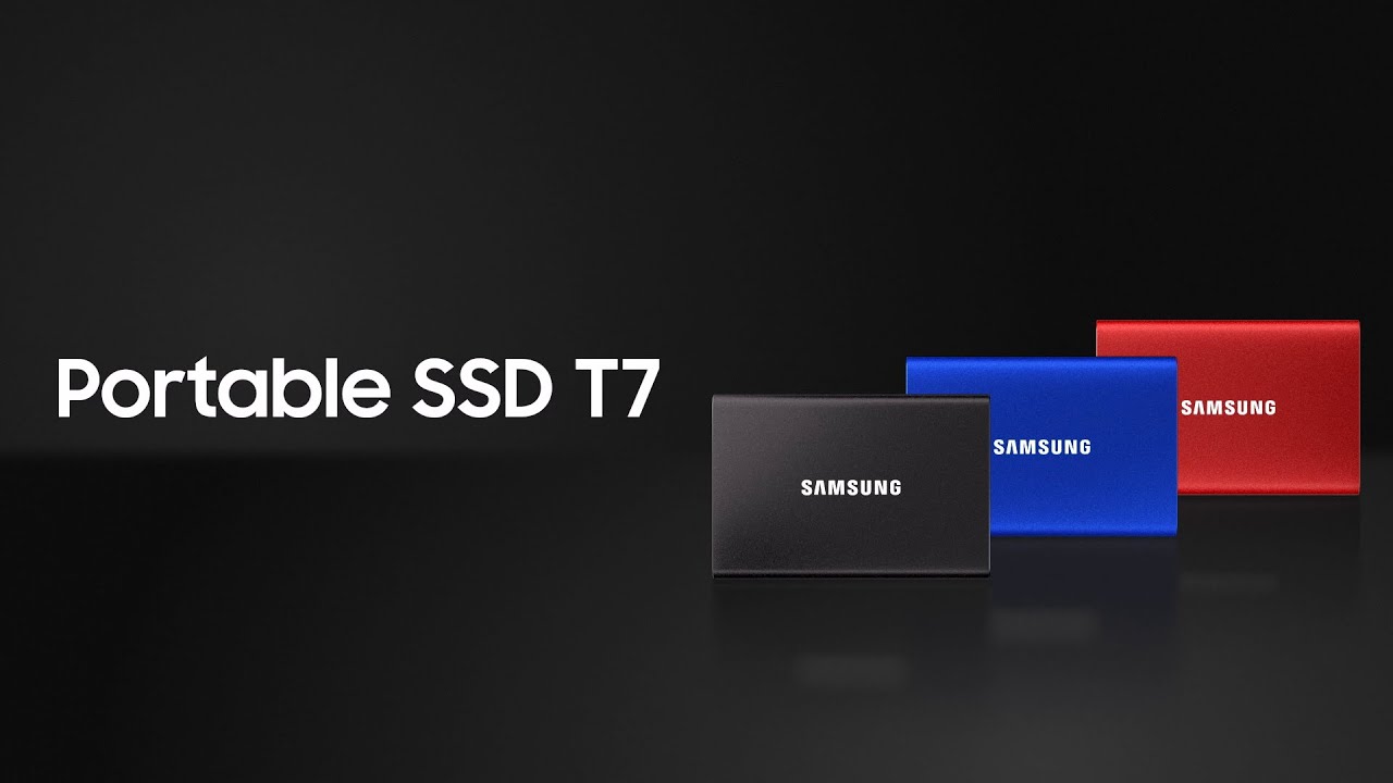 Samsung Portable SSD T7 500 GB Grau für 69,19 € - Externe Festplatte