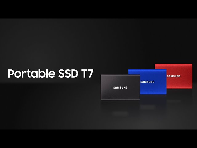 Samsung T7 Portable SSD Unbox + Setup: Super Fast! 