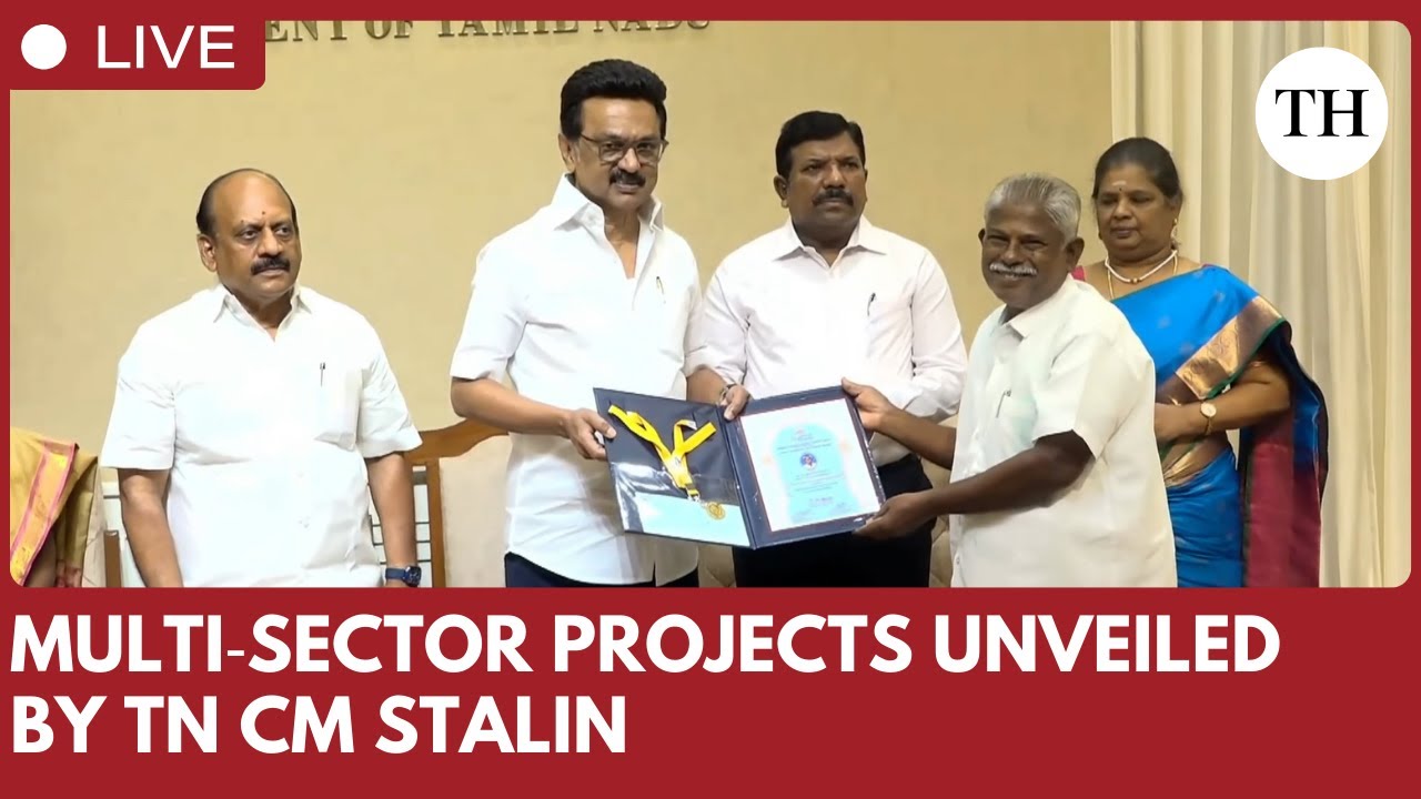 TN CM Сталин открывает многоотраслевые проекты по всему штату