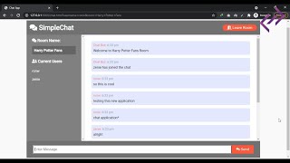 Simple Chat Application in NodeJS with Source Code - CodeAstro screenshot 4