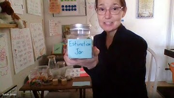 Kindergarten  and Grade One Students Create Estimation Jars!