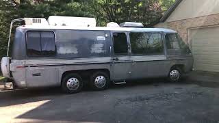 1973 GMC Motorhome episode 13 rear bedroom reconstruction and more!