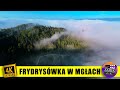 🇵🇱 Frydrysówka o poranku z drona | Mgły w Dolinie potoku Jaworek, masyw Śnieżnika | Drone Footage