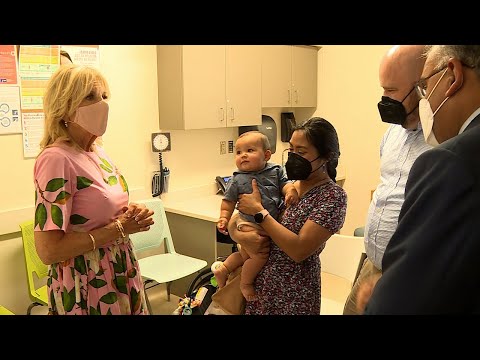 First Lady Jill Biden at Richmond and Henrico Health District’s East Clinic - July 1, 2022