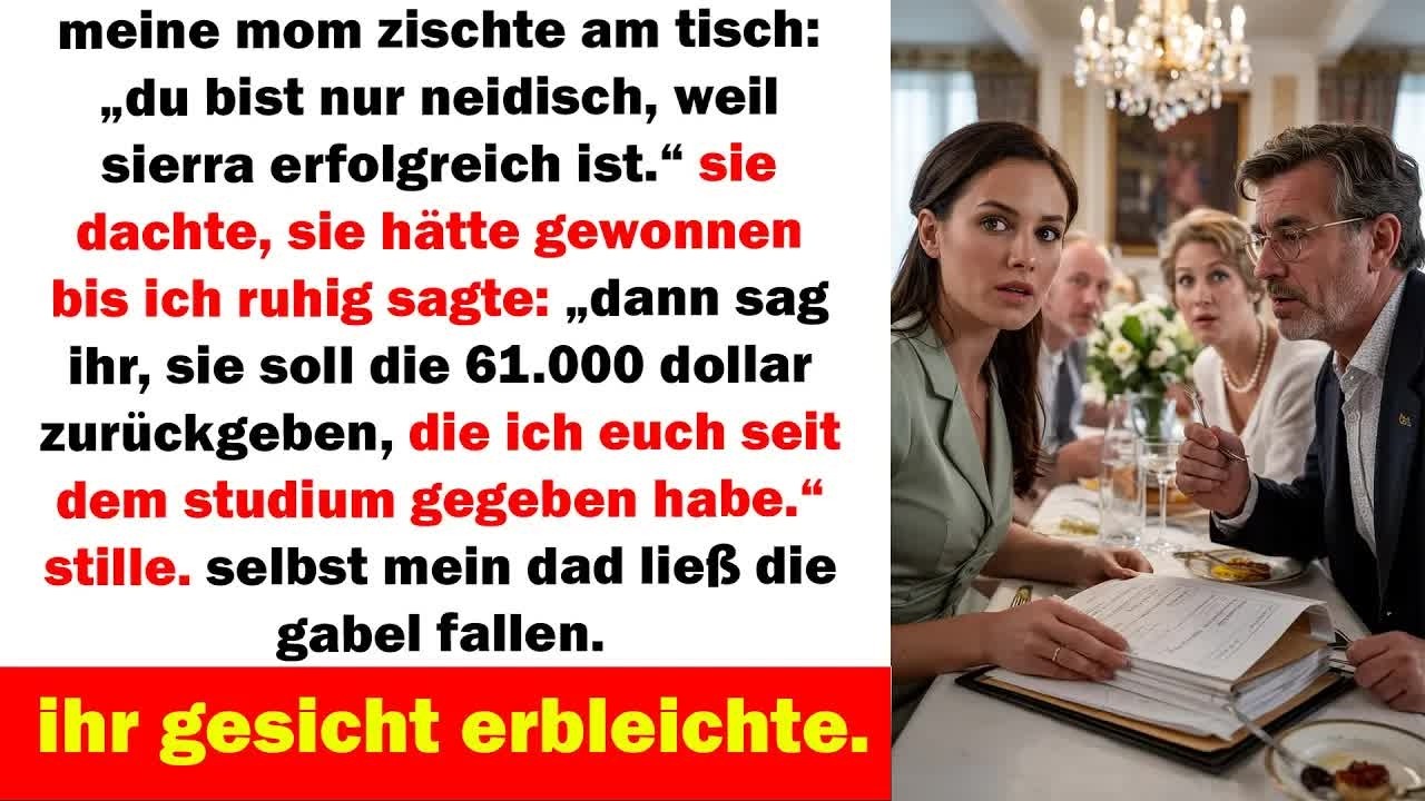meine mom verspottete mich wegen sierra – doch als ich die 61.000 dollar erwähnte, erstarrte sie