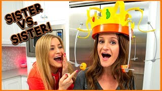 FORCING MY SISTER TO PLAY CHOW CROWN! *Embarrassing*