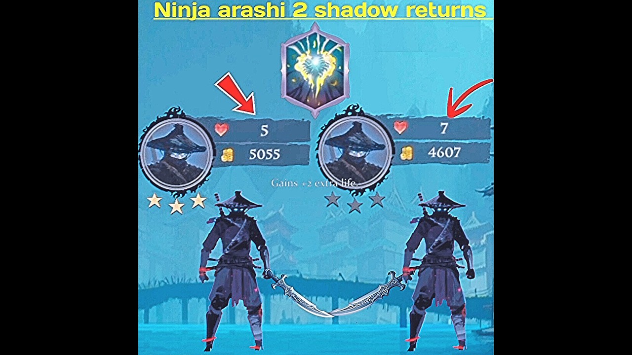 Ninja arashi 2 shadow return's Level best atc 3  Hard 2 Extra