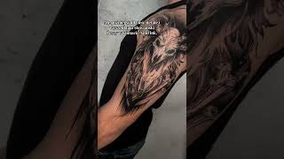 Jak się podoba finalny efekt? #leszy #tattoo #slavic #witcher