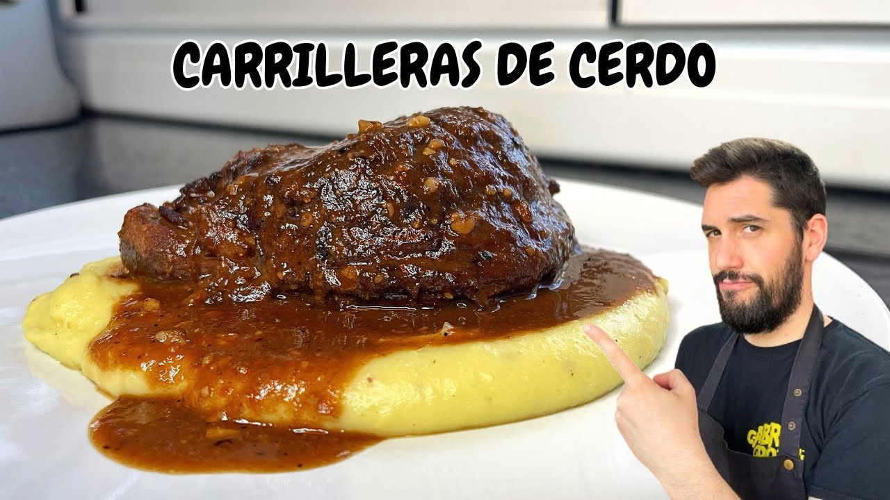 Cómo hacer CARRILLERAS de CERDO en salsa + Parmentier de Patata | SÚPER TIERNAS🤩