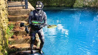 What Will I Find Underneath an Abandoned Radioactive Spring? (Scuba Diving)