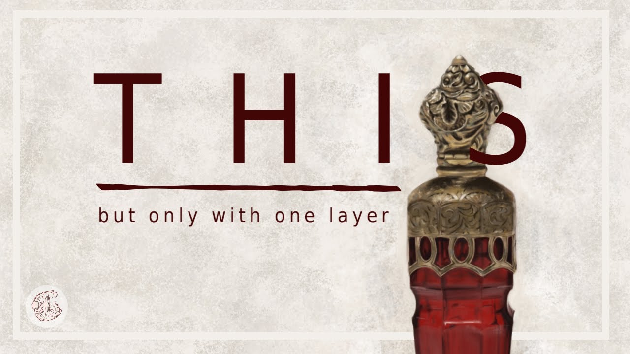 Digital Art Challenge: Only ONE Layer - YouTube