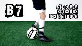 City SC Ball Rhythms | B7 - Step Over, Scissors, Inside Touch
