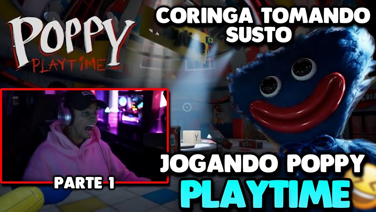 JOGUEI POPPY PLAYTIME DO CLICK JOGOS KKKKKKKKK #shorts 