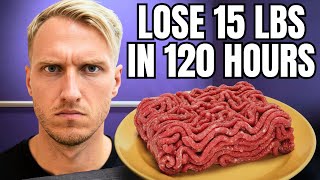 I Ate NOTHING But Ground Beef for 120 Hours