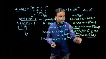 Matrix_Adjoint and Inverse | JEE Maths Videos | Ghanshyam Tewani | Cengage