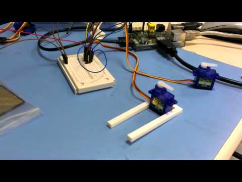 Repeat Servo Movement using Raspberry Pi