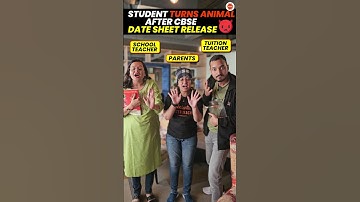 Students After CBSE 2024 Class 10 Board Exam Date Sheet Release #class10 #vedantuclass10