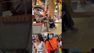 Man copying people walking style Cowboy prank #funny#funnyvideo#happy#viral#foryou #shorts #trending