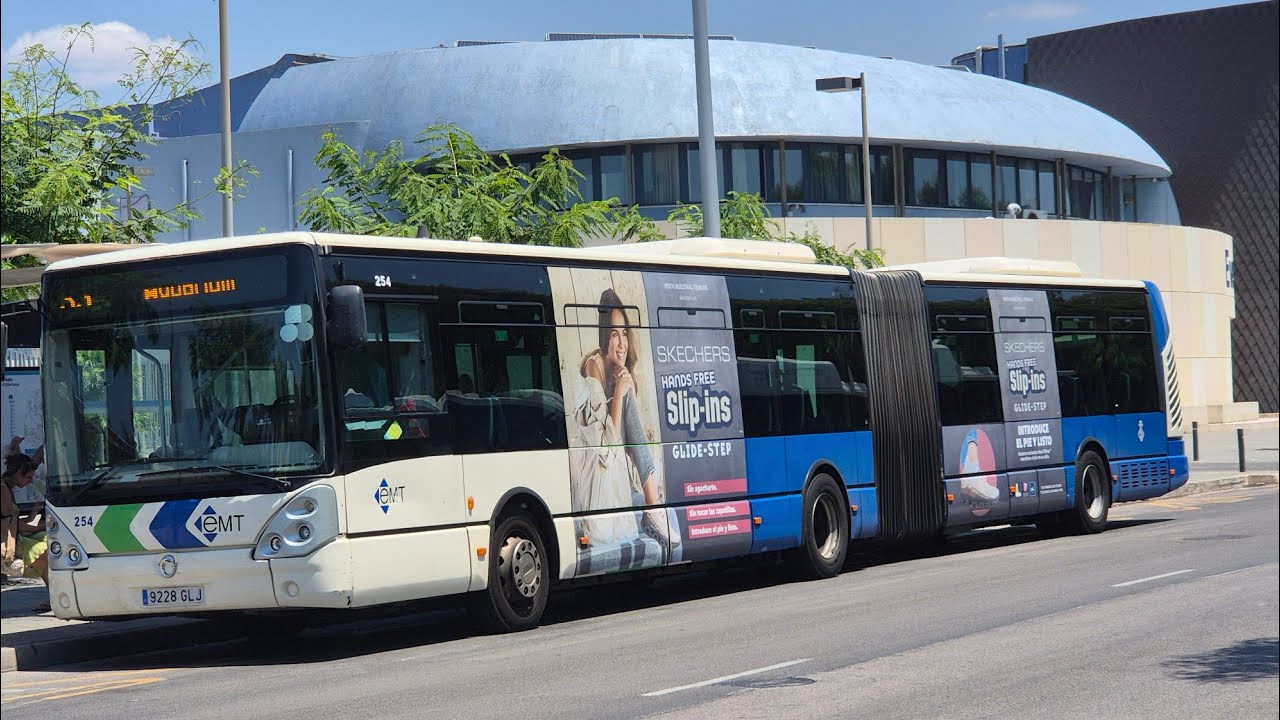 EMT Palma 254 -  Iveco Citelis 18- FAST DRIVER-  Service 35 