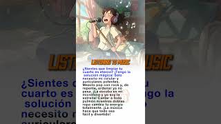 Listening to Music - Reading and listening comprehension practice in Spanish