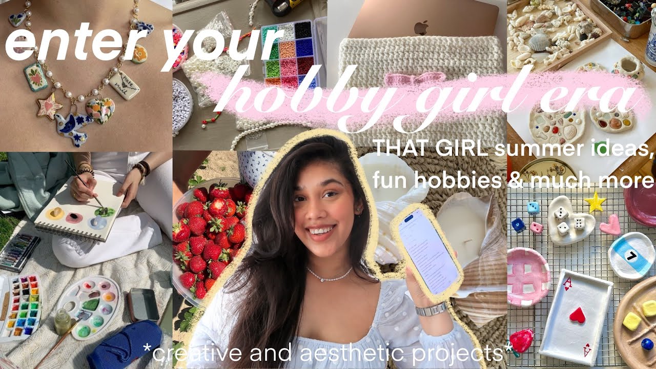 the *ultimate* SUMMER BUCKET LIST🐚 ideas for 'hot girl' pinterest summer, aesthetic DIY craft & more