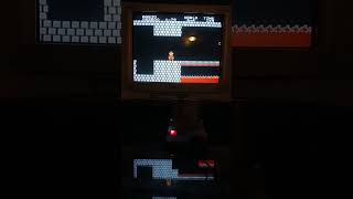 Super Mario 1 NES Nintendo Top Loader AV Mod inputs Sony Trinitron CRT TV 📺 #retrogaming